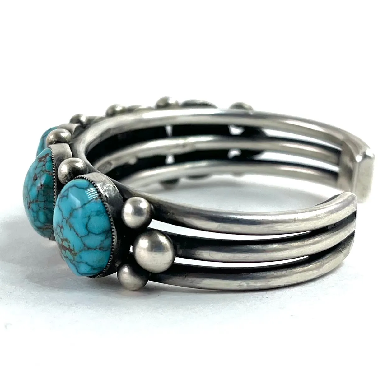 Six Stone Blue Moon Row Bracelet<br>By Calvin Martinez