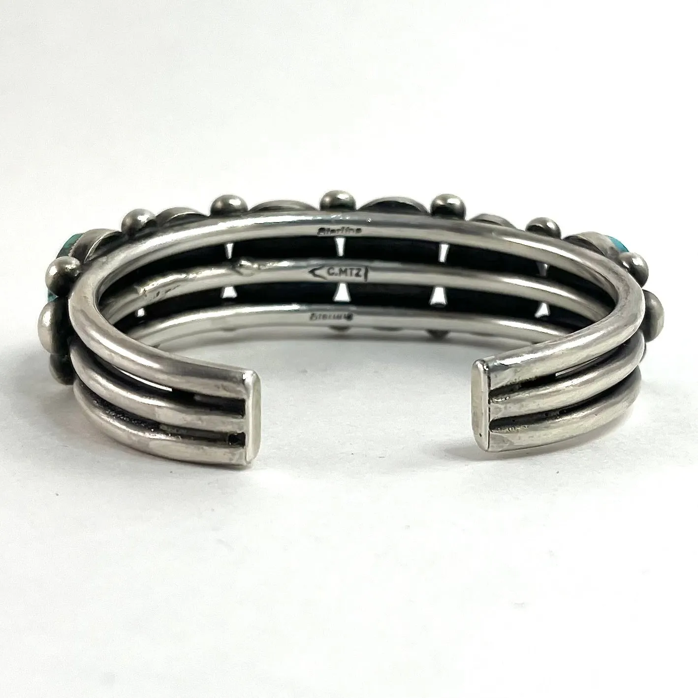 Six Stone Blue Moon Row Bracelet<br>By Calvin Martinez