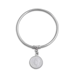 SIXPENCE COIN BANGLE