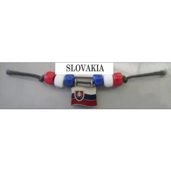 Slovakia Fan Choker Necklace