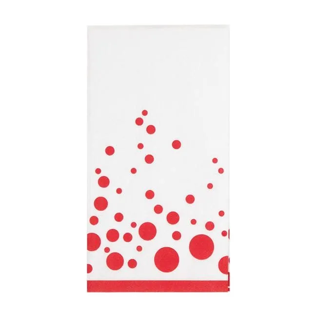 Sparkle And Shine Ruby Paper Guest Towels