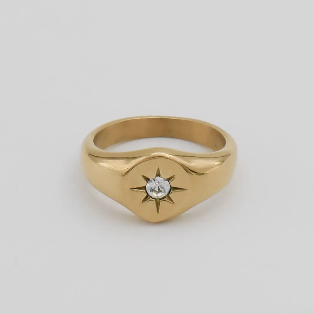 Starlight Signet Ring