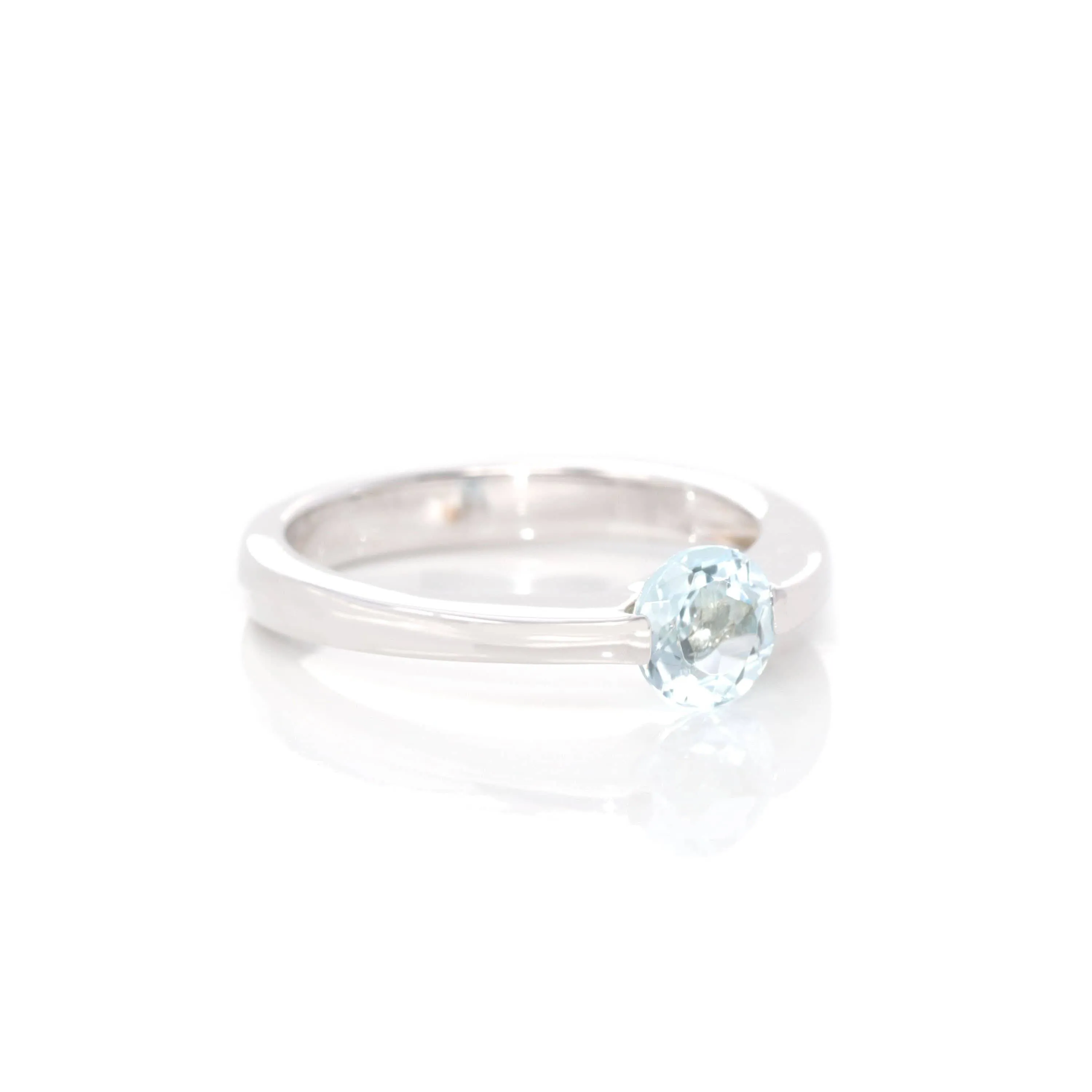 Sterling Silver Sky Blue Topaz Ring