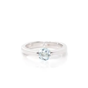 Sterling Silver Sky Blue Topaz Ring