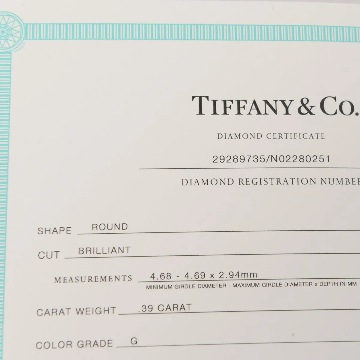 Tiffany & Co Platinum & Diamond Pendant Necklace