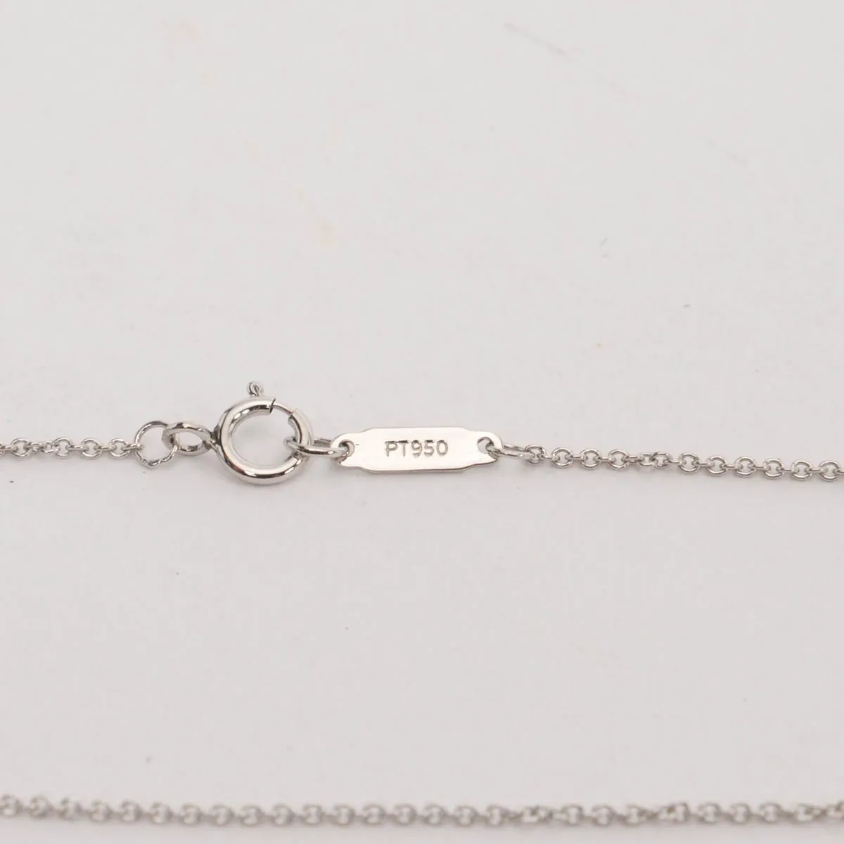 Tiffany & Co Platinum & Diamond Pendant Necklace