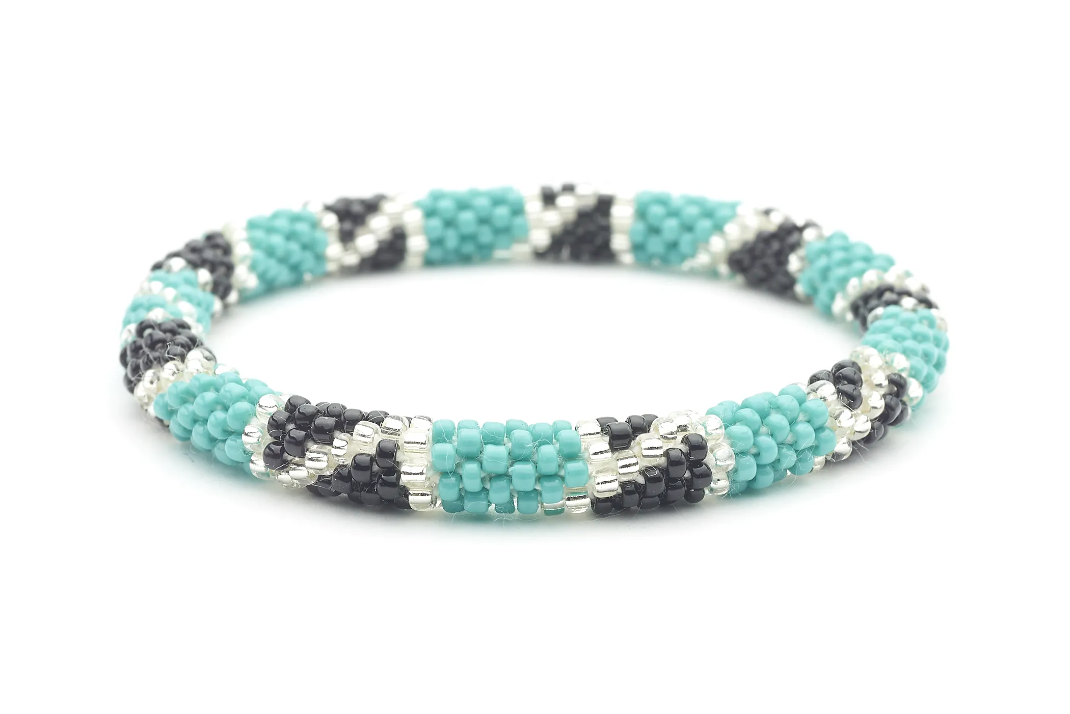 Turquoise Diamond Bracelet - Extended 8"