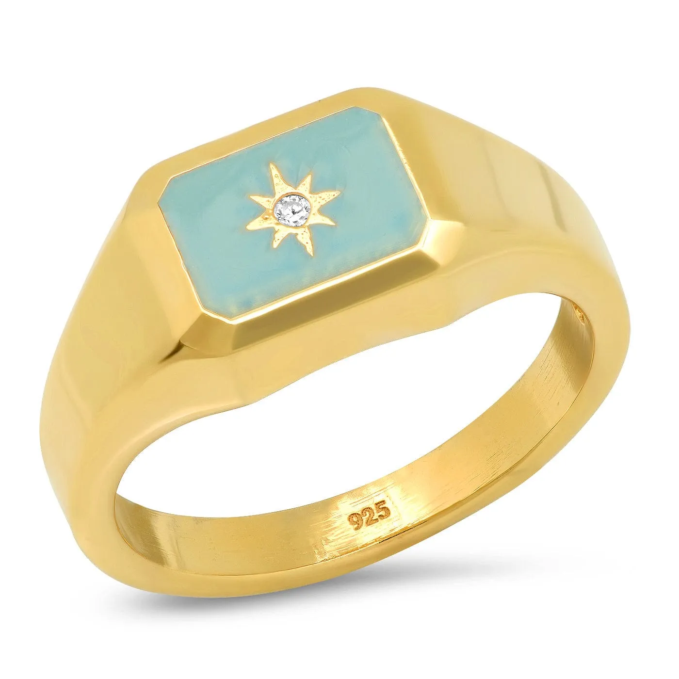 Turquoise Signet Ring