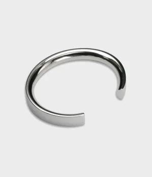 Viper 11 Bangle in Silver, Size Medium