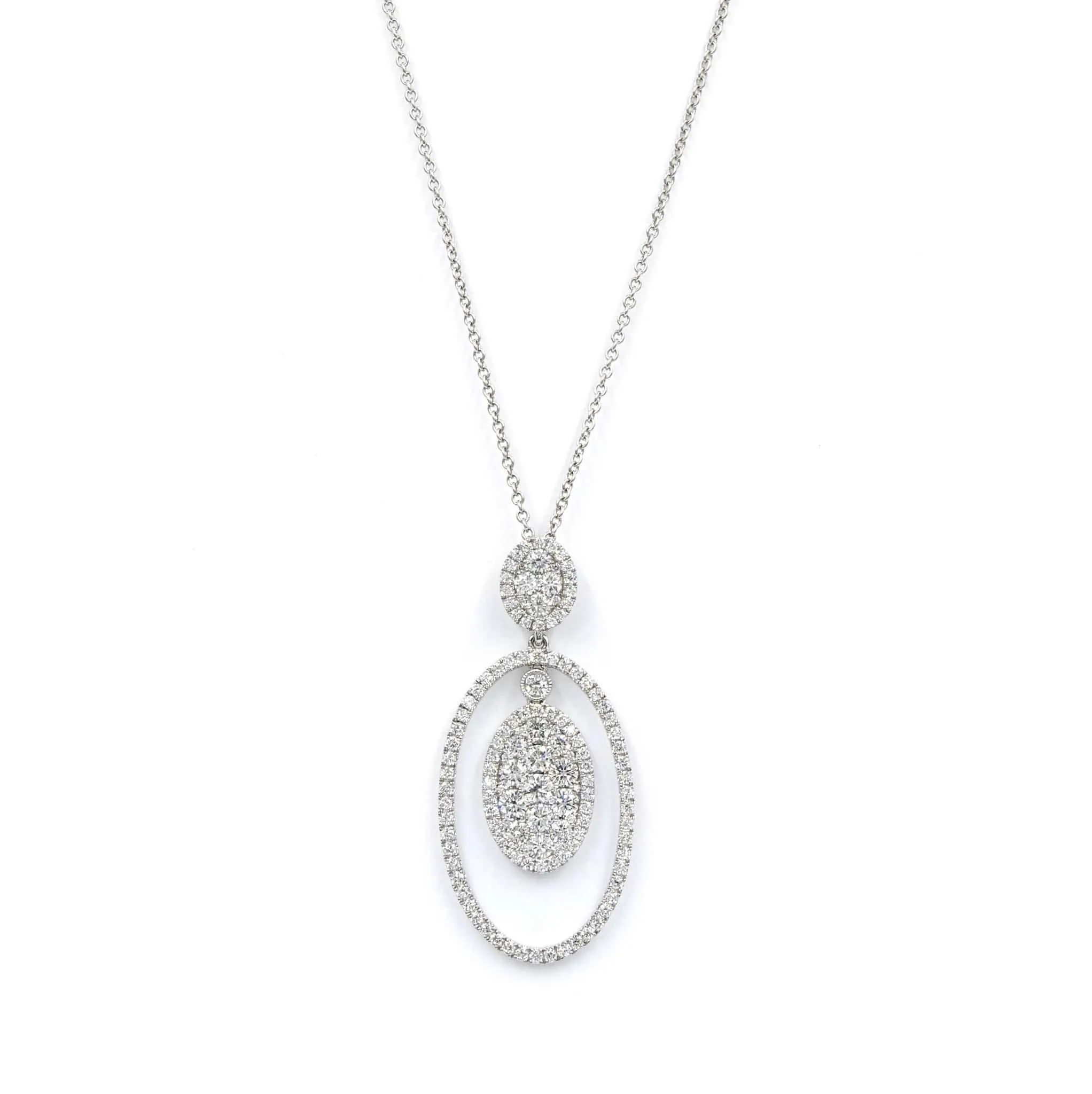 Women’s Diamond Necklace - Aire Diamond Necklace