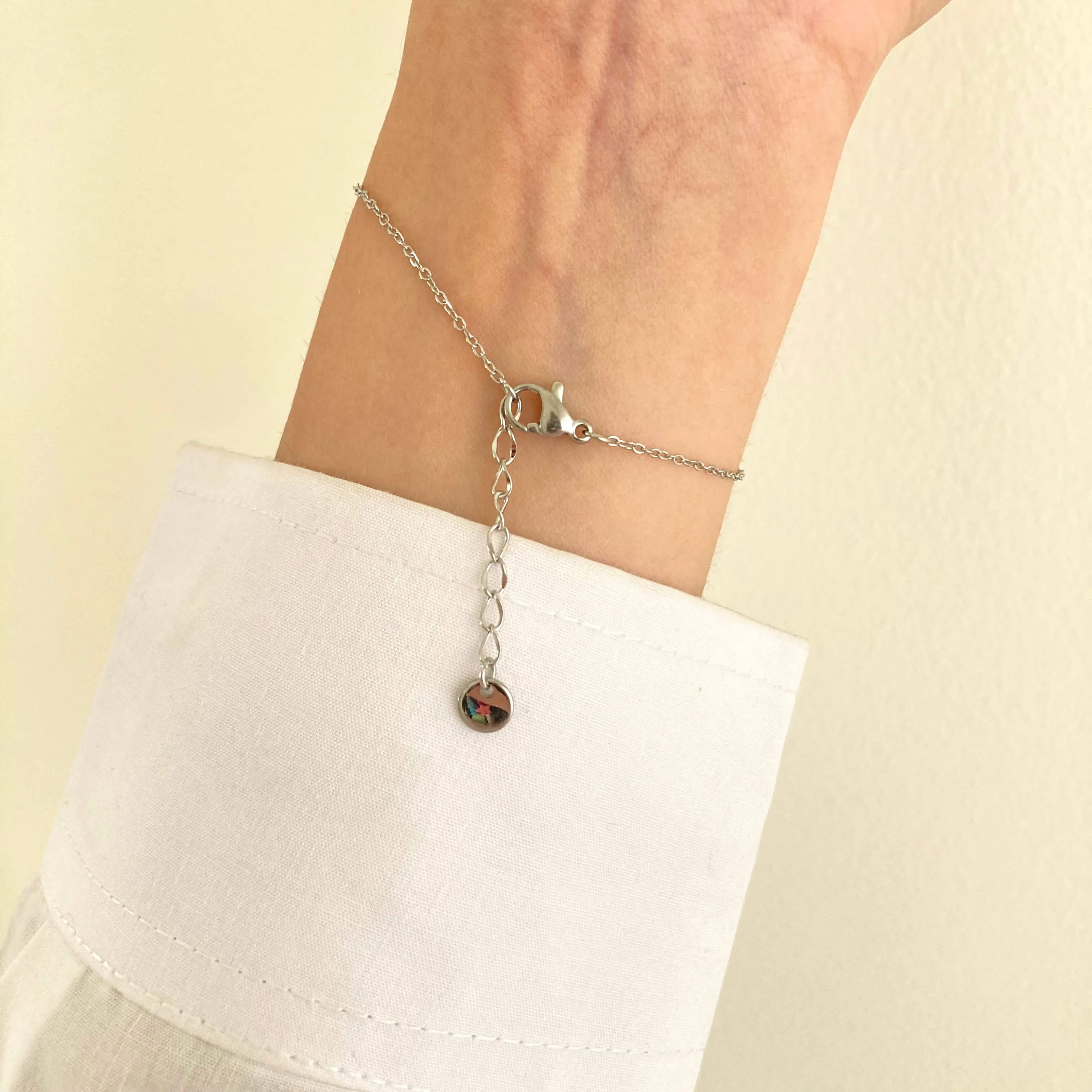 Zircon Bracelet Silver